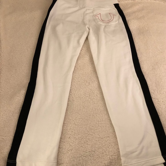 TRUE RELIGION Mens Buddha Logo Sweatsuit, White - Picture 8 of 8